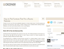 Tablet Screenshot of indeziner.com